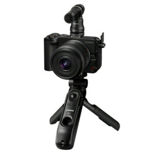 CANON EOS R50 V + RF-S 14-30 mm f/4-6,3 IS STM PZ + Poignée/Trépied HG-100TBR + Micro DM-E100 + Carte SD 128GO