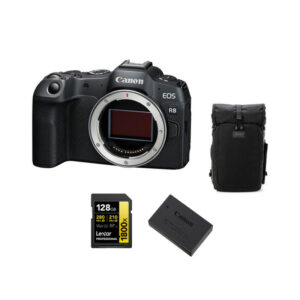 CANON EOS R8 + 2e batterie LP-E17 + Carte SD 128GO + Sac à dos Tenba Fulton V2 14L