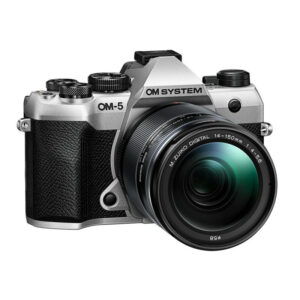 OM SYSTEM OM-5 Mark II Silver + 14-150 mm f/4-5,6 II ED