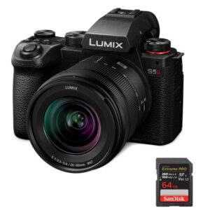PANASONIC LUMIX DC-S5 II + L 20-60 mm f/3,5-5,6 S + SD 64GO
