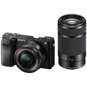 SONY ALPHA 6100 Noir + E 16-50 mm f/3,5-5,6 OSS II PZ + E 55- 210 mm f/4,5-6,3