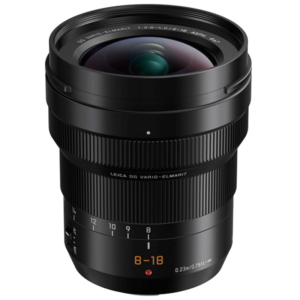 PANASONIC LUMIX 8-18 mm f/2,8-4 Asph. Lumix G Noire