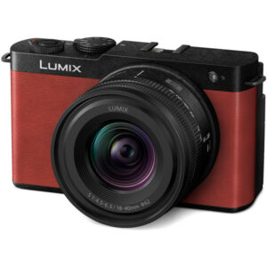 PANASONIC LUMIX DC-S9 Rouge + L 18-40 mm f/4,5-6,3