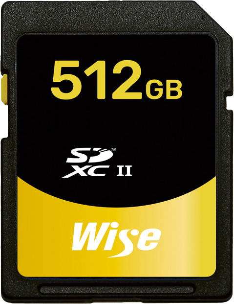 WISE SDXC UHS-II V60 - 512 GB