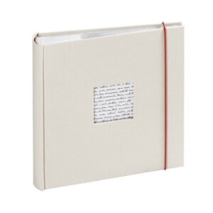 PANODIA Album photo pochettes Linéa 200 photos - Blanc cassé