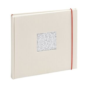 PANODIA Album photo traditionnel Linéa  240 photos 10x15 cm - Blanc cassé