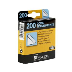 Boîte de 200 coins adhésifs