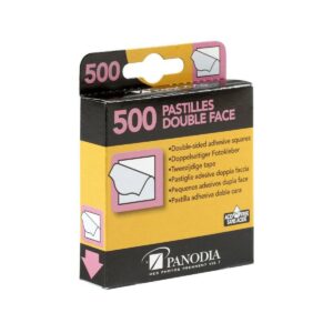 Boite de 500 pastilles double face