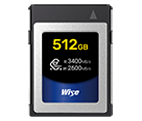 WISE CFexpress 4.0 TYPE B - 512 GB