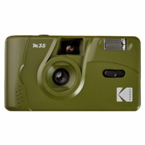 KODAK M35 Appareil photo argentique 35mm avec flash - Olive verte