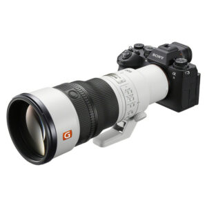 Sony FE 600 mm f/6,3 G Master OSS, vue de profil